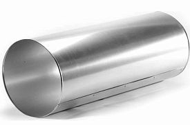 XOTPIPE O-ME-ZN 180x1250 - Кожух оцинкованный (0,55 мм) с торцевыми...